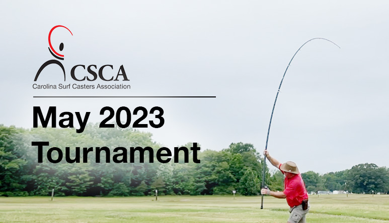 CSCA May 2023 surf casting tournament