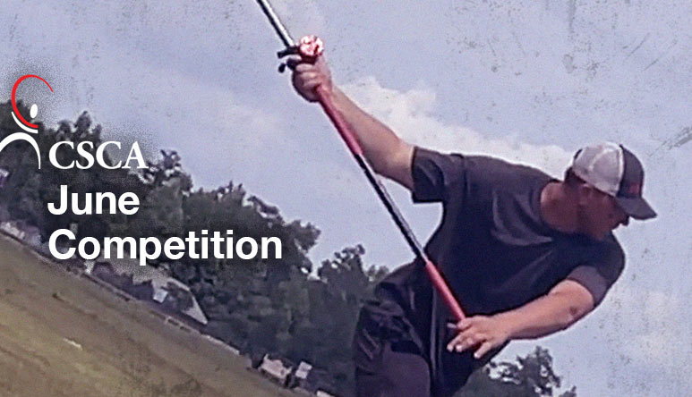 Conner Brown at the CSCA June 2025 Surf Casting Competition